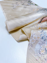 画像をギャラリービューアに読み込む, 花車模様に扇絵【ティアード】