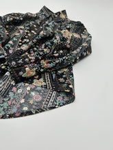 画像をギャラリービューアに読み込む, 金彩縁桔梗古典柄模様