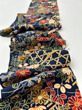 画像をギャラリービューアに読み込む, 籠柵に橘荻花模様尽くし【ギャザータイプ】