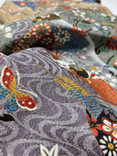 画像をギャラリービューアに読み込む, 膨れ織地に扇模様【シュッケニ】