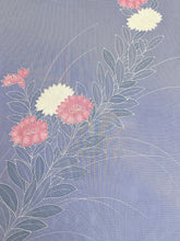 画像をギャラリービューアに読み込む, 抽象草花模様【絽】