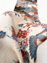 画像をギャラリービューアに読み込む, 花鳥古典柄模様【六つ釦】