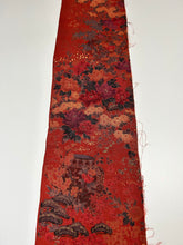 画像をギャラリービューアに読み込む, 鬼しぼ縮緬・草木風景模様【ケニベス】