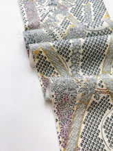 画像をギャラリービューアに読み込む, 霧地紋に鹿子・花模様