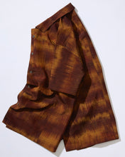 画像をギャラリービューアに読み込む, 暈し柄織り出し手織り紬【S】