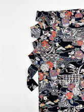 画像をギャラリービューアに読み込む, 雲ヱに花松絞り絵模様【長丈シュッケニ・丈91㎝】