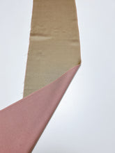 画像をギャラリービューアに読み込む, 暈し絣織り・桃×草色色無地【六つ釦】【限定】