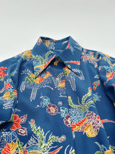 画像をギャラリービューアに読み込む, 鳳凰に草花型染模様