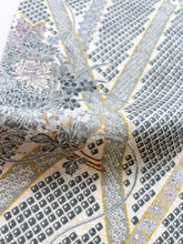 画像をギャラリービューアに読み込む, 霧地紋に鹿子・花模様