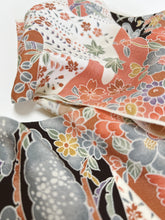 画像をギャラリービューアに読み込む, 古典柄模様【サイドギャザーワンピース】