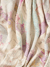 画像をギャラリービューアに読み込む, 波型地紋に重ね扇模様【ギャザータイプ】