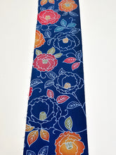 画像をギャラリービューアに読み込む, 手染め牡丹模様縮緬【サイドギャザーワンピース】