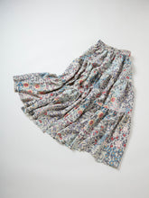 画像をギャラリービューアに読み込む, 水彩風花尽くし模様【ティアード】