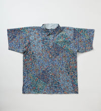 画像をギャラリービューアに読み込む, 【M】花菱地紋尽くしに水彩風更紗模様