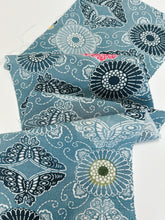画像をギャラリービューアに読み込む, 縮緬花鳥模様(ビンテージ)【サイドギャザーワンピース】