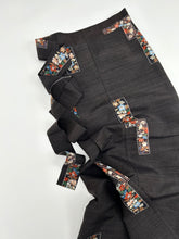 画像をギャラリービューアに読み込む, 短冊に桔梗模様紬【長丈シュッケニ】