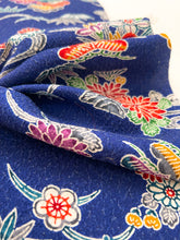 画像をギャラリービューアに読み込む, 型染流水に大花散らし模様