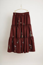 画像をギャラリービューアに読み込む, 葡萄茶十二単模様【ティアード】