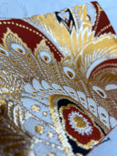 画像をギャラリービューアに読み込む, 唐草花孔雀羽模様【あずま型 中】上物