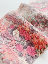 画像をギャラリービューアに読み込む, 四季の草花に松模様・縮緬