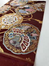 画像をギャラリービューアに読み込む, 【あずま型 中】本金箔絵皿丸華模様