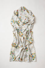 画像をギャラリービューアに読み込む, 色紙草花文量し染め【四つ釦】