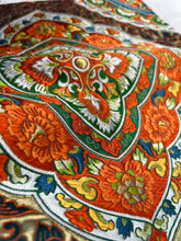 画像をギャラリービューアに読み込む, 花・華唐草模様更紗横錦【あずま型 大】特上