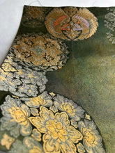 画像をギャラリービューアに読み込む, 丸華鳥模様引箔・金糸【あずま型 大】上物