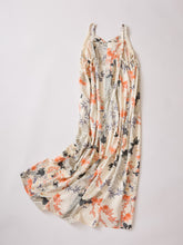 画像をギャラリービューアに読み込む, 細紗綾型に菊梅楓【サイドギャザーワンピース】