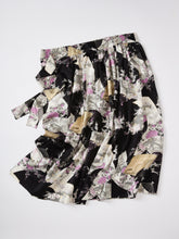 画像をギャラリービューアに読み込む, 扇面花鳥風景模様総斑点地紋【ギャザータイプ】