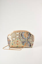 画像をギャラリービューアに読み込む, 花鳥動物絵に丸華更紗模様【大】【西陣まいづる帯】【日本橋三越品】