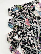 画像をギャラリービューアに読み込む, 波地紋に藤絵模様【長丈シュッケニ】