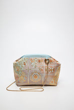 画像をギャラリービューアに読み込む, 切ばめ亀甲天上井格子草花模様【ケニガマ・大】