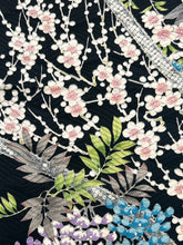 画像をギャラリービューアに読み込む, 波地紋に藤絵模様【長丈シュッケニ】