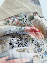 画像をギャラリービューアに読み込む, 花車模様に扇絵【ティアード】