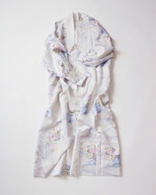 画像をギャラリービューアに読み込む, 抽象扇橘地紋に貝箱模様【六つ釦】