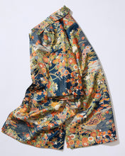 画像をギャラリービューアに読み込む, 鼓に垣四季の草花古典柄模様【L】