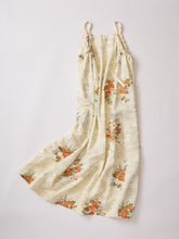 画像をギャラリービューアに読み込む, 扇に古典絵花模様【サイドギャザーワンピース】