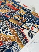 画像をギャラリービューアに読み込む, 型染風景花紋模様【L】