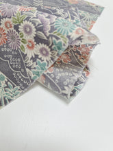 画像をギャラリービューアに読み込む, 草花尽くし模様【サイドギャザーワンピース】