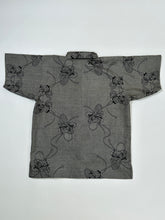 画像をギャラリービューアに読み込む, 新型・9マルキ花文箱模様大島紬【L】