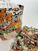 画像をギャラリービューアに読み込む, 牡丹椿楓花尽くし模様斑点地紋