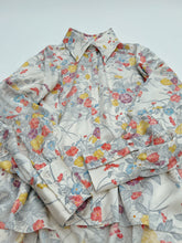 画像をギャラリービューアに読み込む, 鮫小紋地紋花模様