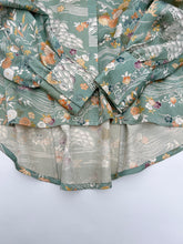 画像をギャラリービューアに読み込む, 注意:難あり のり散らし地紋に草花模様