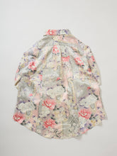 画像をギャラリービューアに読み込む, 菱散らし地紋に牡丹模様【ブラウス】