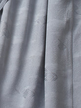 画像をギャラリービューアに読み込む, 藤鼠七宝菱地紋模様【絹】