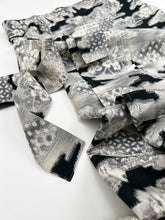 画像をギャラリービューアに読み込む, 雲取り吉祥花模様紬【長丈シュッケニ】