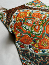 画像をギャラリービューアに読み込む, 花・華唐草模様更紗横錦【あずま型 大】特上