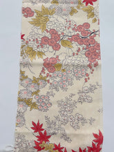 画像をギャラリービューアに読み込む, 5周年・
暈し地紋に梅楓牡丹花模様【化繊】