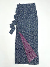 画像をギャラリービューアに読み込む, 型染菊亀甲模様(両面)【長丈シュッケニ】